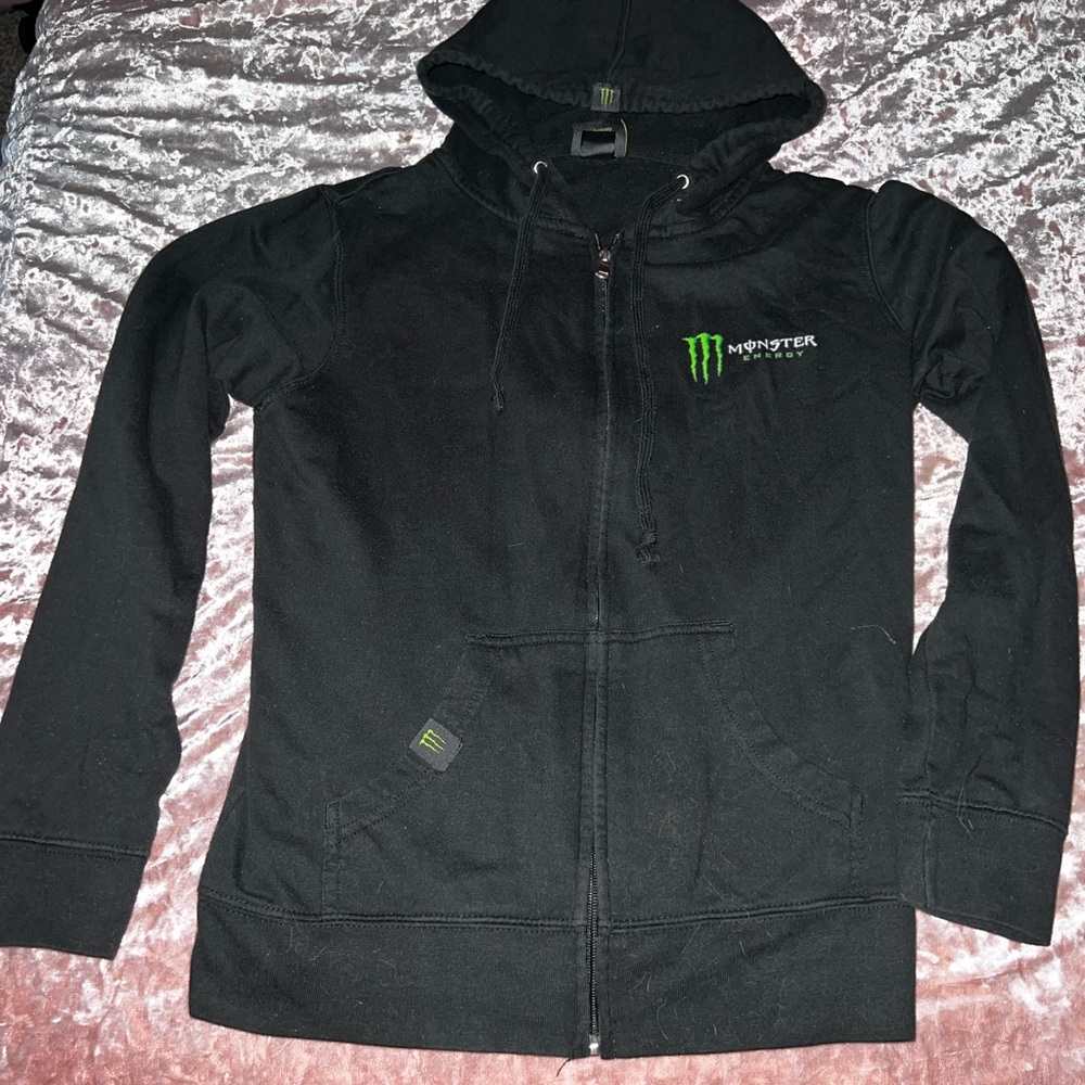 Monster Energy Womens ZipUp Hoodie